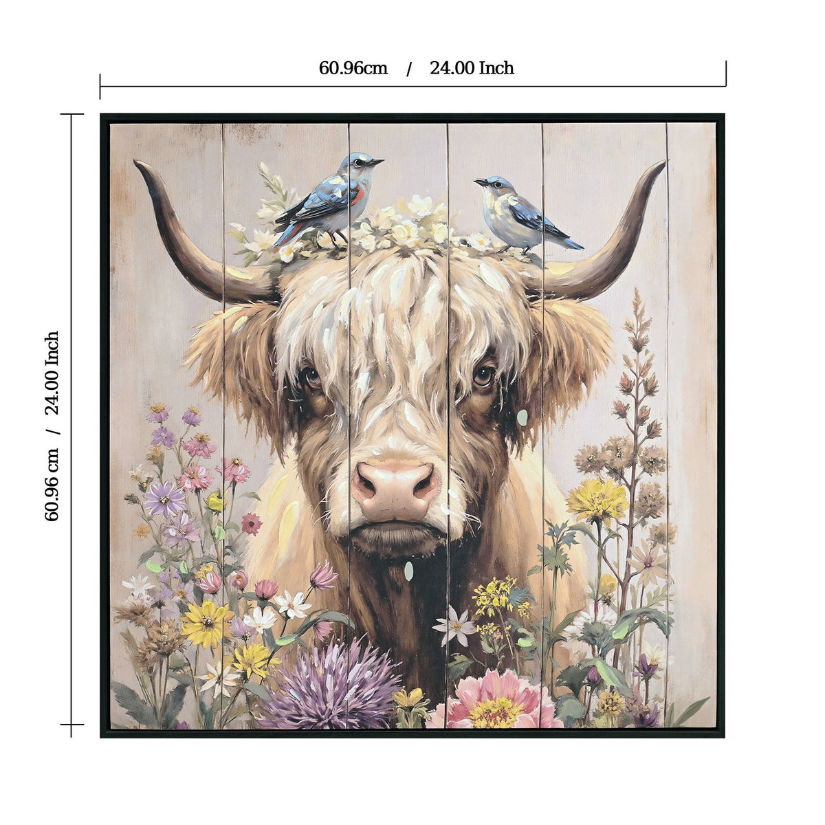 Highland Cow Wall Decor
