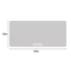 LED Bathroom Mirror with 3 Color Dimmable Backlight - Pearl Silver