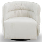 Walden Stylish Swivel Chair with Integrated Armrests - Multiple Colors