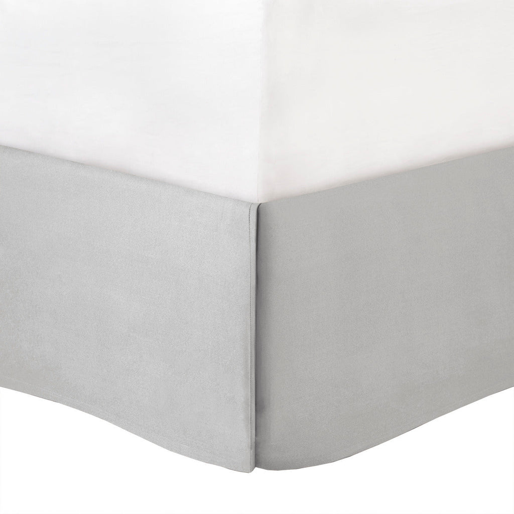 7 Piece Tufted Comforter Set Grey Queen