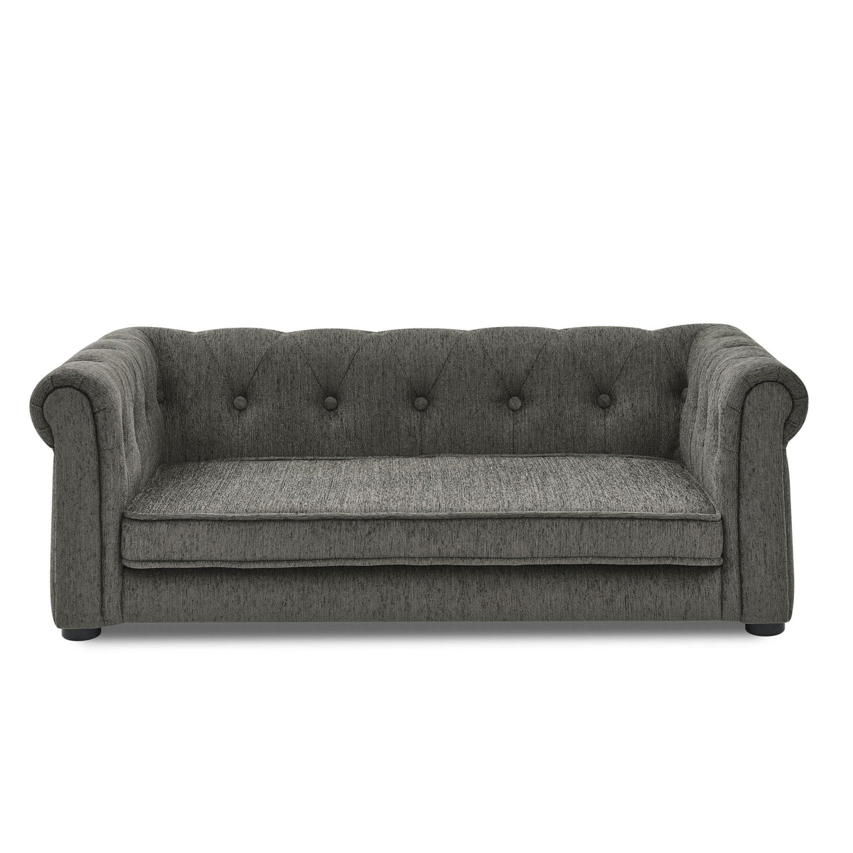 Modern Elegant Rectangle Pet Bed with Elevated Design - Multiple Colors