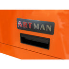 Multifunctional 4-Drawer Tool Cart with Wheels - Blue or Orange