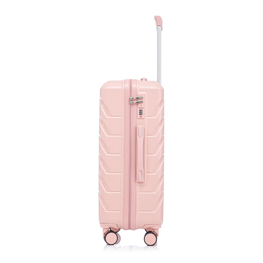 3 Pieces Set Spinner Wheel Luggage With Combination Lock