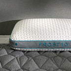 King Cooling Pillow with Dual Comfort - White