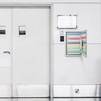 Adjustable Key Cabinet with Lock - Multiple Sizes, Gray or Black