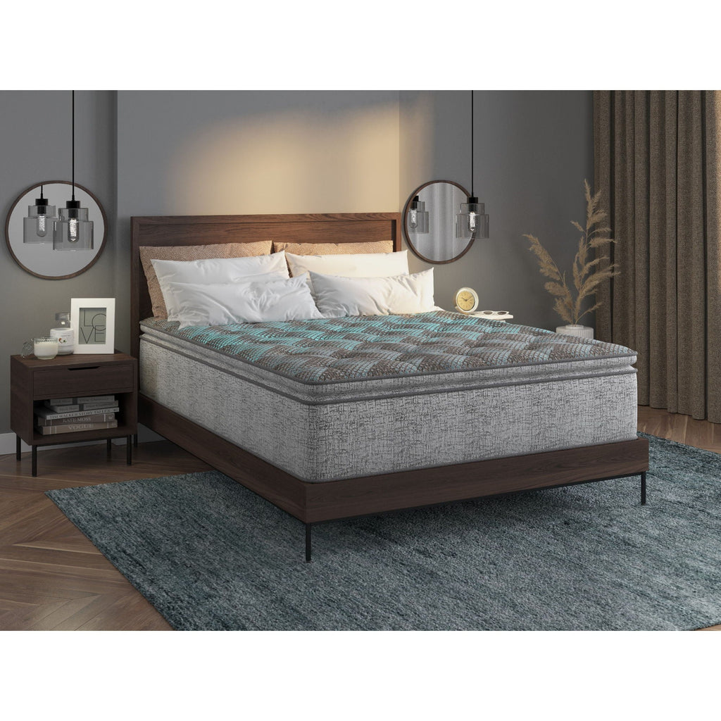 10" Hybrid Euro Top Mattress with Plush Comfort - Dark Gray