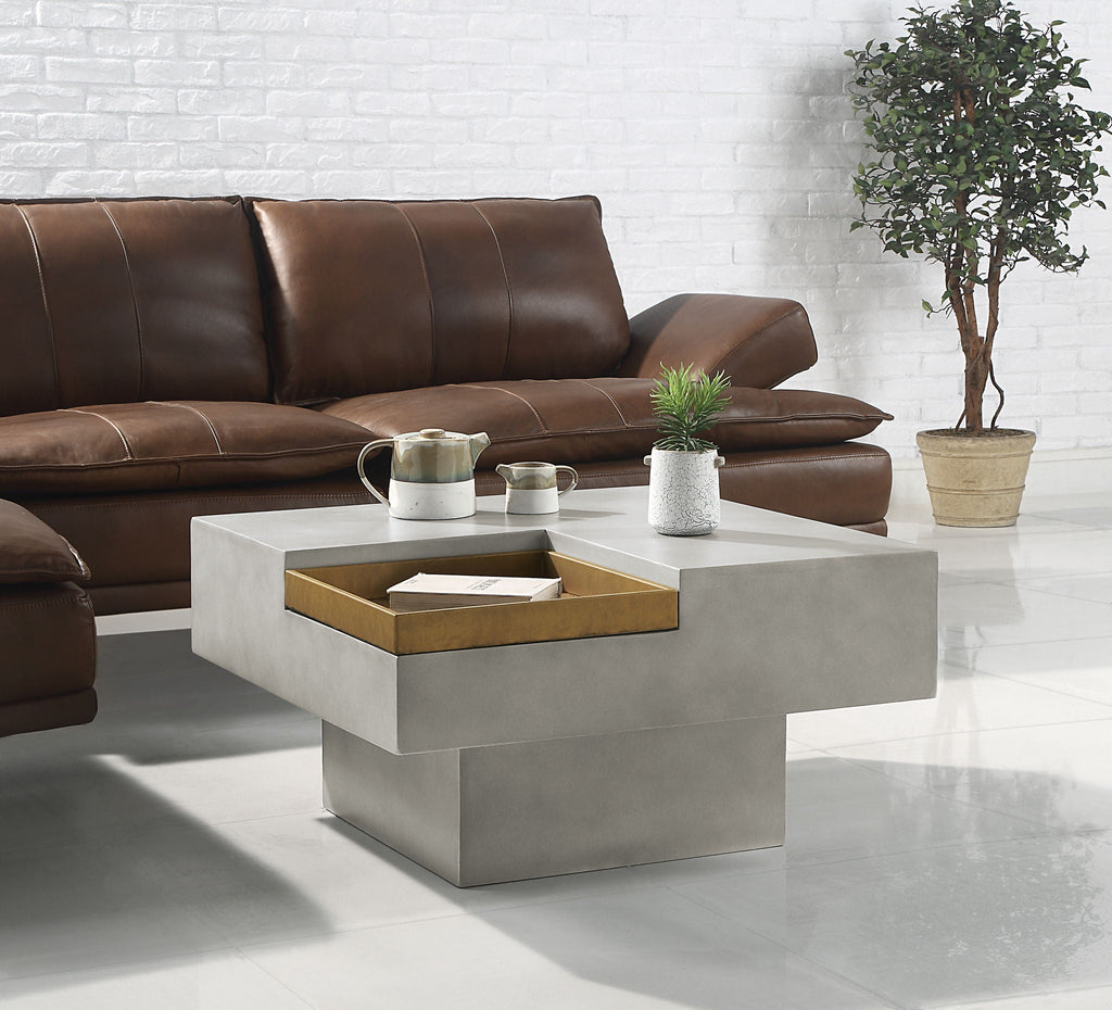Kailano Weathered Table - Gray