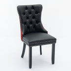 Nikki Modern Upholstered Dining Chair Set of 2