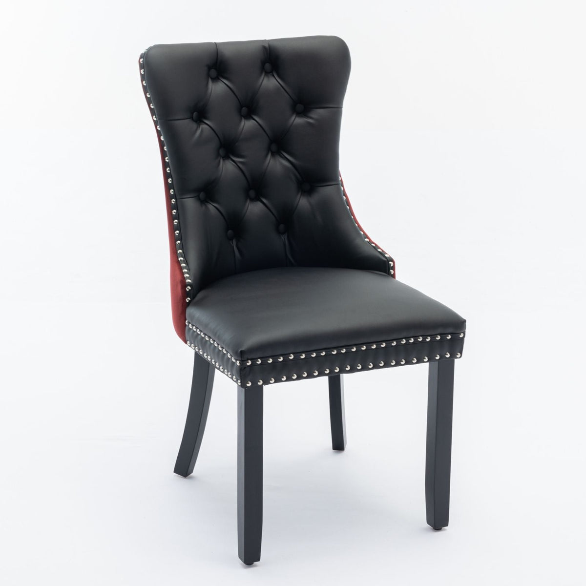 Nikki Modern Upholstered Dining Chair Set of 2