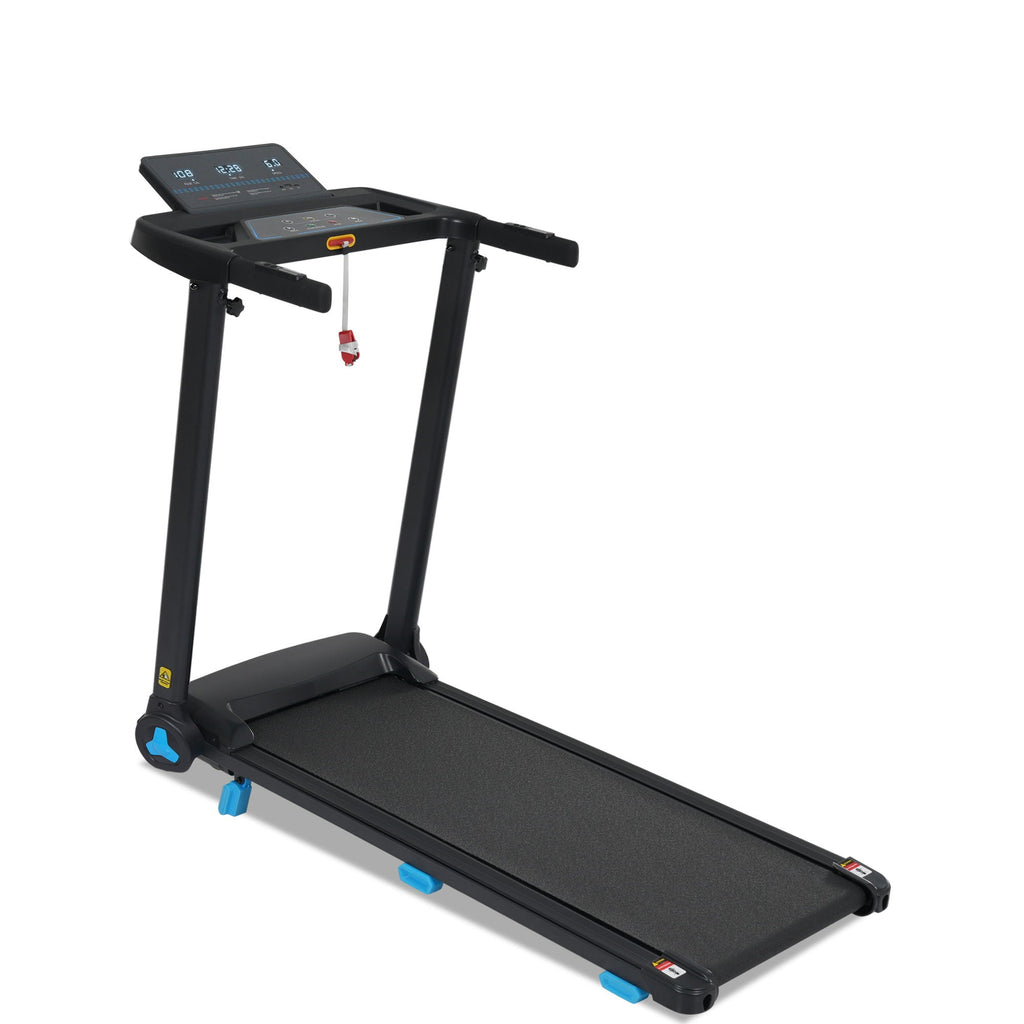 Folding Treadmill for Home with 3.0HP Motor and Bluetooth - Black