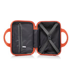 2 Pc PC Spinner Wheel Luggage Set with Lock - Gradient Blue Red