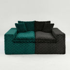 Multifunctional Stationary Sofa with Adjustable Layout - Choice of Color