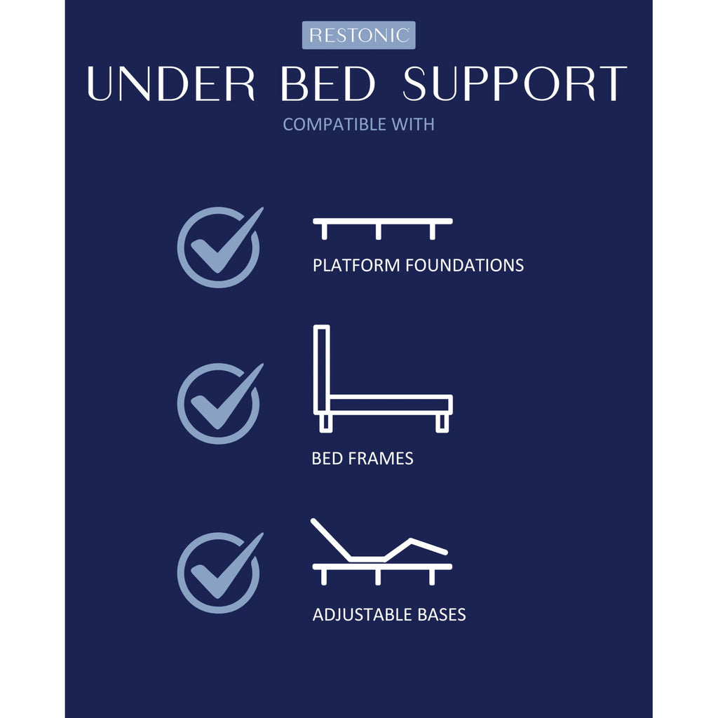 10" Hybrid Euro Top Mattress with Plush Comfort - Dark Gray