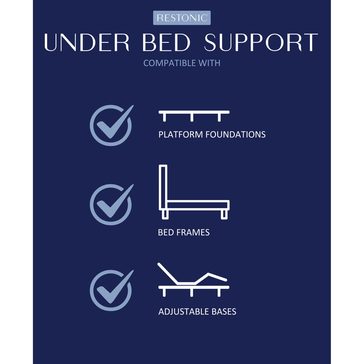 10" Hybrid Euro Top Mattress with Plush Comfort - Dark Gray
