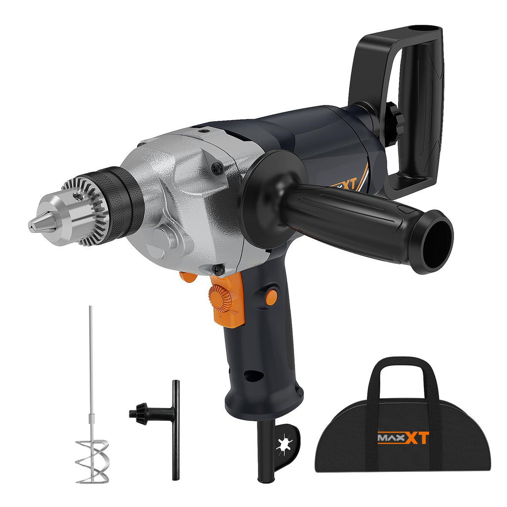 Drill Mixer Set with Spade Handle – 1/2 Inch Electric - Metal