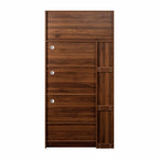 Tall Kitchen Pantry Cabinet with Multi-Tier Pull-Out Shelf - Walnut