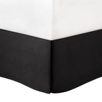 7 Piece Tufted Comforter Set Black Queen