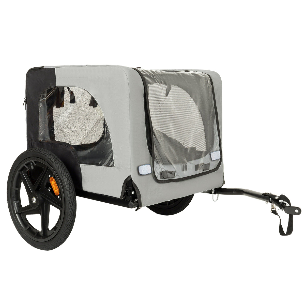 Outdoor Heavy Duty Collapsible Pet Bike Trailer