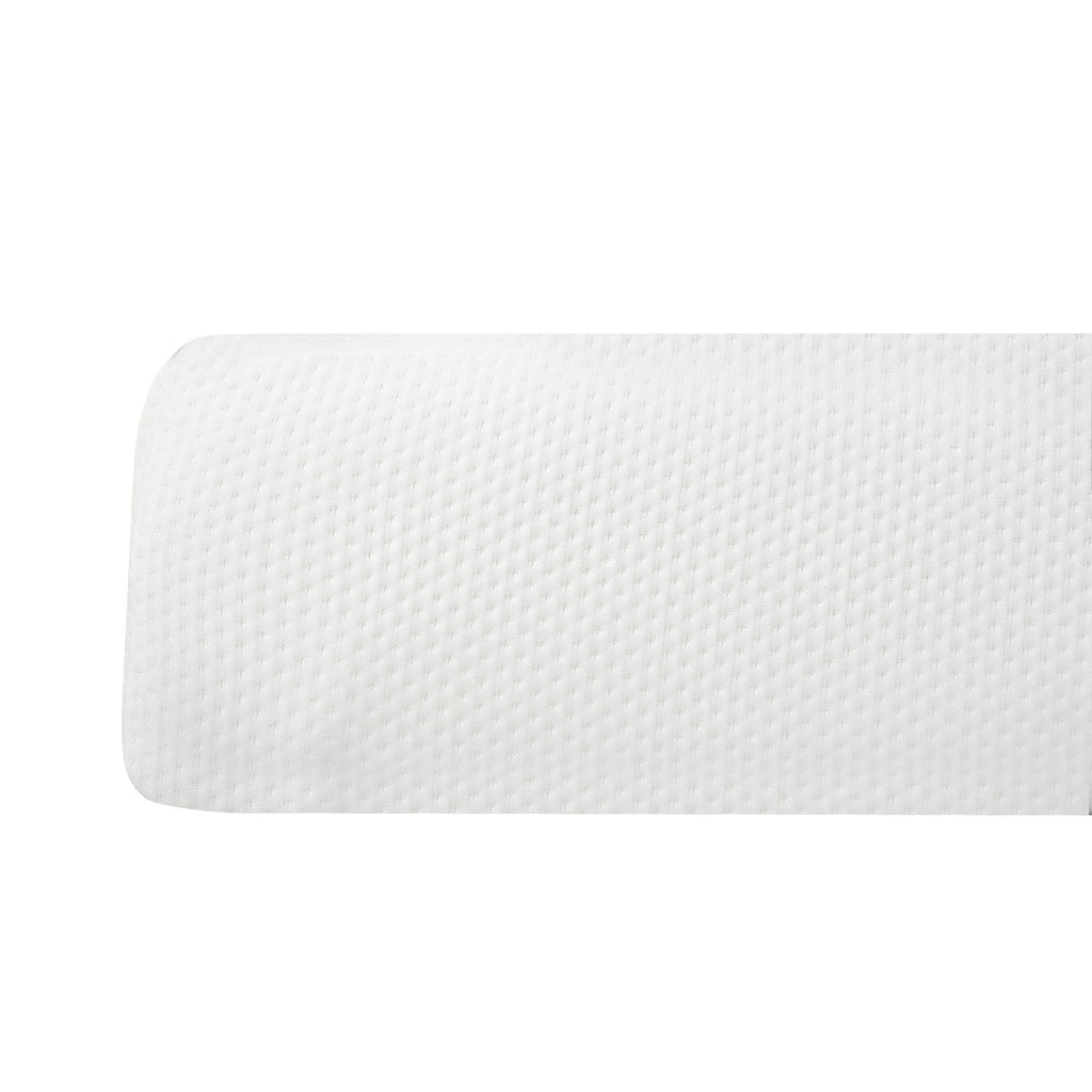 8" Plush Gel Memory Foam Mattress with Aloe Vera Cover - White