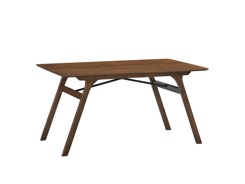 Kaela 7-Piece Dining Room Set - Walnut / Light Gray