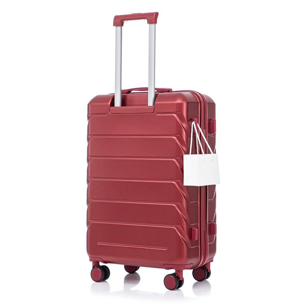 3 Pieces Set Spinner Wheel Luggage With Combination Lock