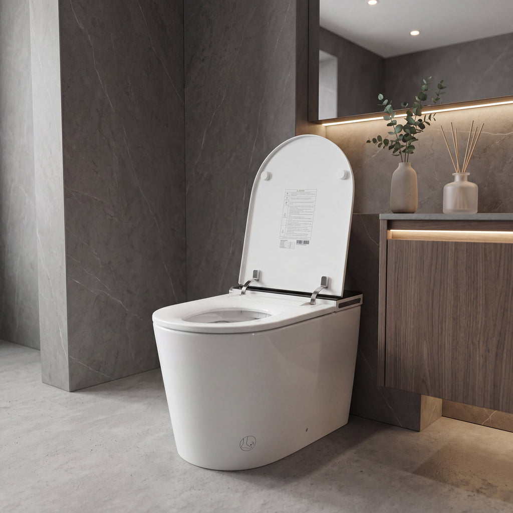 Intelligent All-In-One Toilet with High-Speed Drying - Porcelain