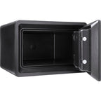 0.54 Cubic Ft Keypad Fireproof Security Safe with Electronic Keypad - Black