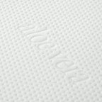 8" Plush Gel Memory Foam Mattress with Aloe Vera Cover - White
