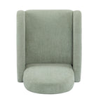 360 Swivel and Glider Recliner Chair with Solid Wood Base - Light