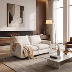 69 in. 2-Seats Modular Sectional Sofa Corner Chair