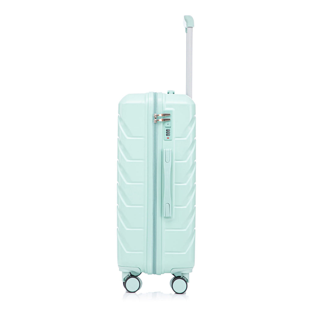 3 Pieces Set Spinner Wheel Luggage With Combination Lock