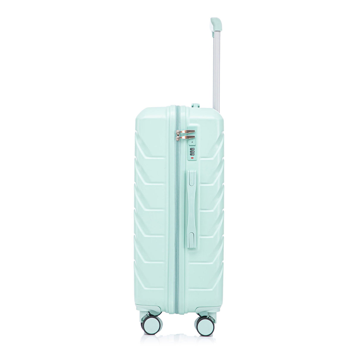 3 Pieces Set Spinner Wheel Luggage With Combination Lock