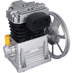 Piston 3Hp Air Compressor Head Pump with 2.2Kw Power - Silver