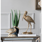 10x15.9x3.7" Standing Crane Figurine