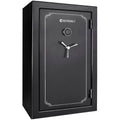 Tall Fireproof Protection Safe Vault with Solid Steel Construction - Black