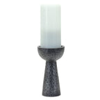 Hammered design candle holder (set of 2)