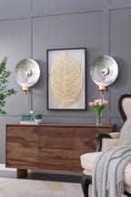 Maria Wall Sconce with Modern Circular Design - Gold