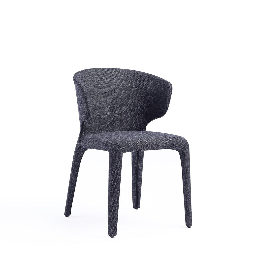 Conrad Dining Chair Set of 2 with Metal Frame - Multiple Colors