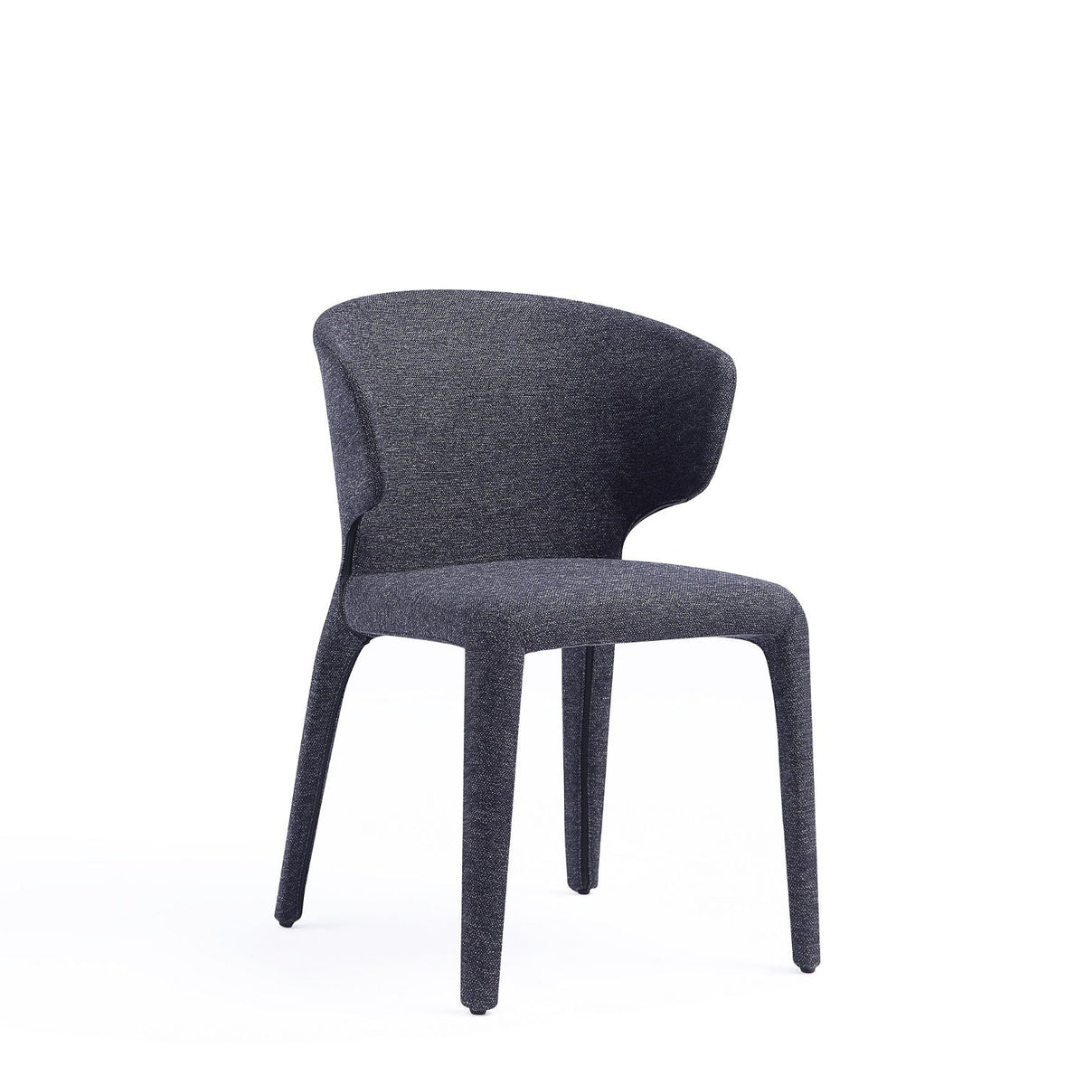 Conrad Dining Chair Set of 2 with Metal Frame - Multiple Colors