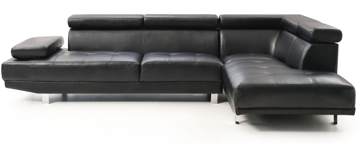 Comfort Stationary Sectional with Adjustable Features - Multiple Colors