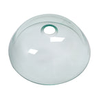 Tempered Glass Vessel Sink with Pop-Up Drain - White, Pearl Silver, Dark Brown, Dark Gray