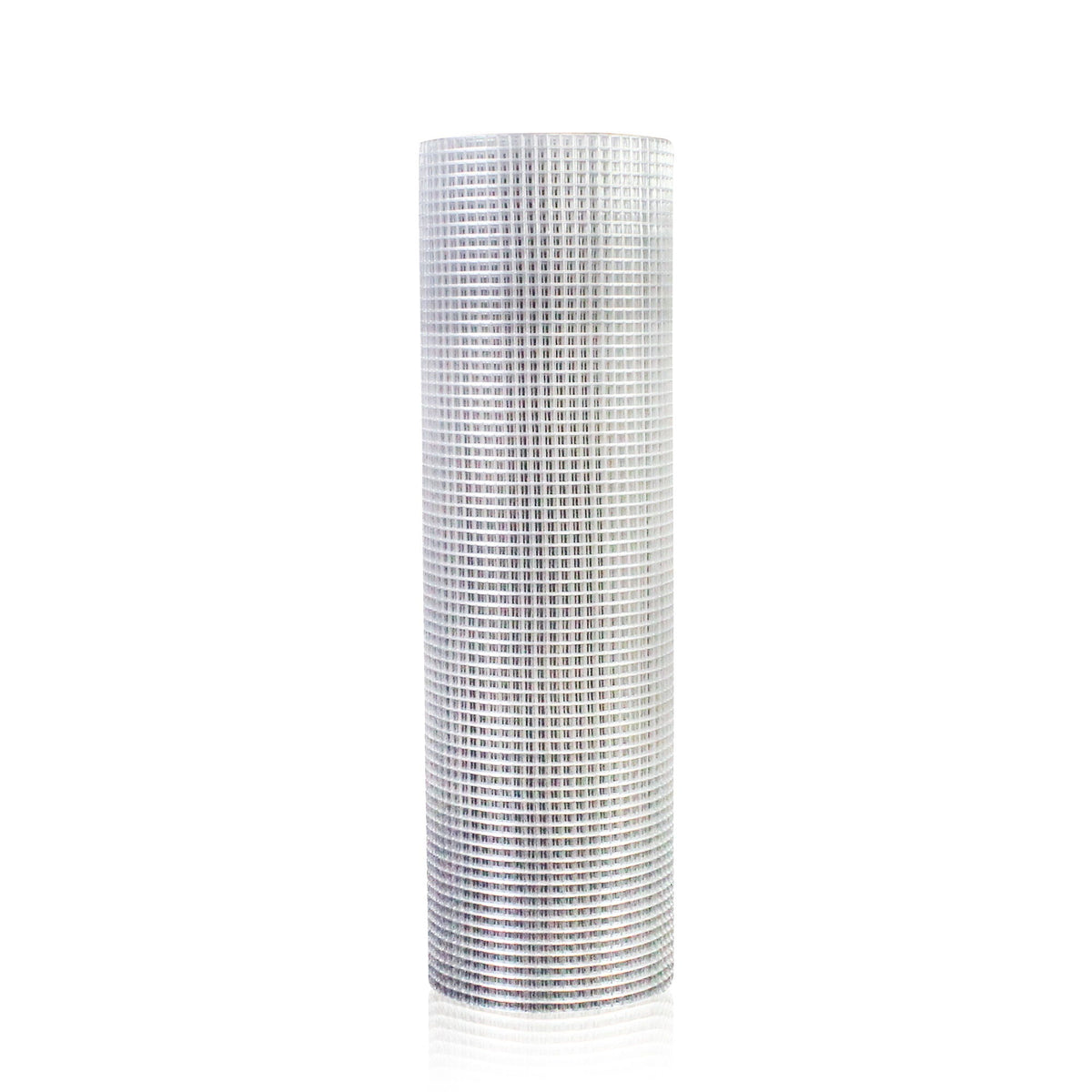 Galvanized Hardware Cloth Fence Roll with 1/2 Inch Mesh - Silver