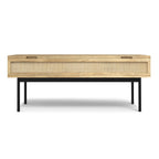 Natural Lift Top Coffee Table with Storage - Mango Wood