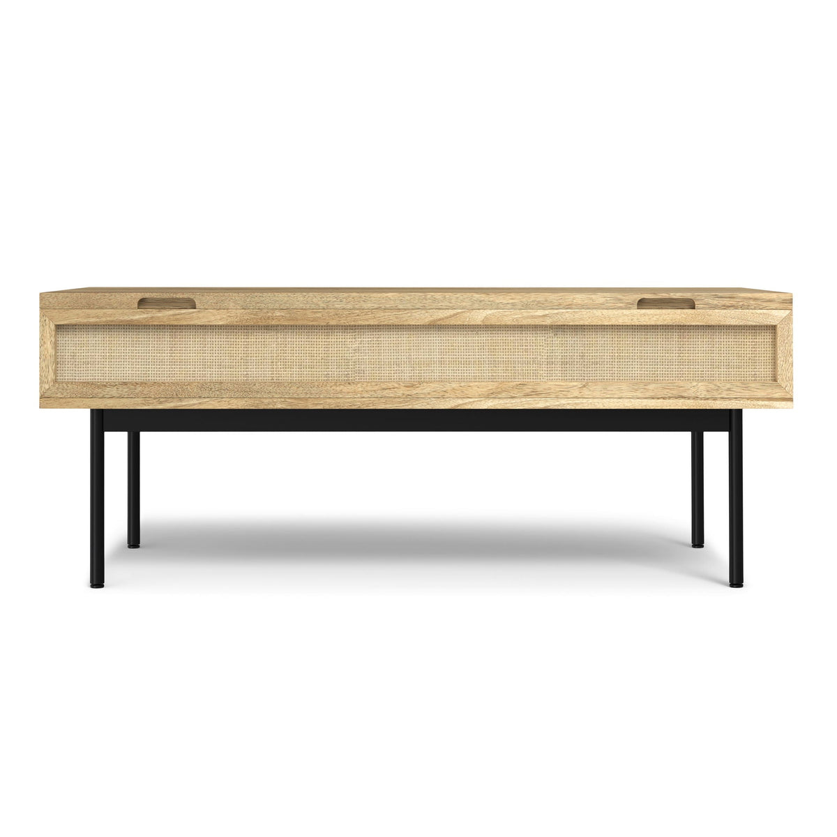 Natural Lift Top Coffee Table with Storage - Mango Wood
