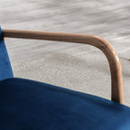 Mid-Century Modern Accent Chair with Cushioning - Multiple Colors