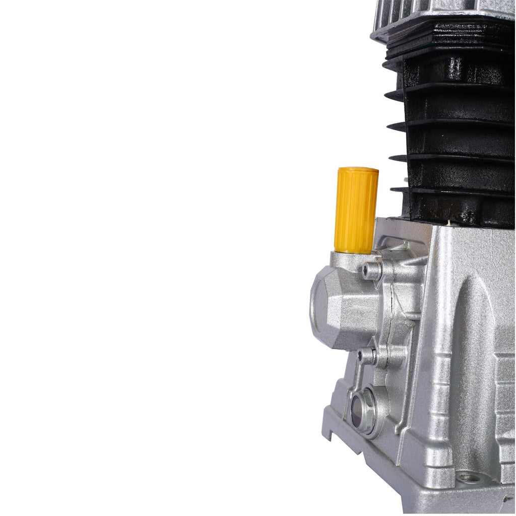 Piston 3Hp Air Compressor Head Pump with 2.2Kw Power - Silver