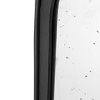 Hand Carved Rose Antique Arched Mirror Frame with Intricate Carvings - Black or Light Brown