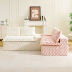 Multifunctional Stationary Sofa with Adjustable Layout - Choice of Color