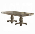 Chateau De Ville Dining Table with Double Pedestal – Oak