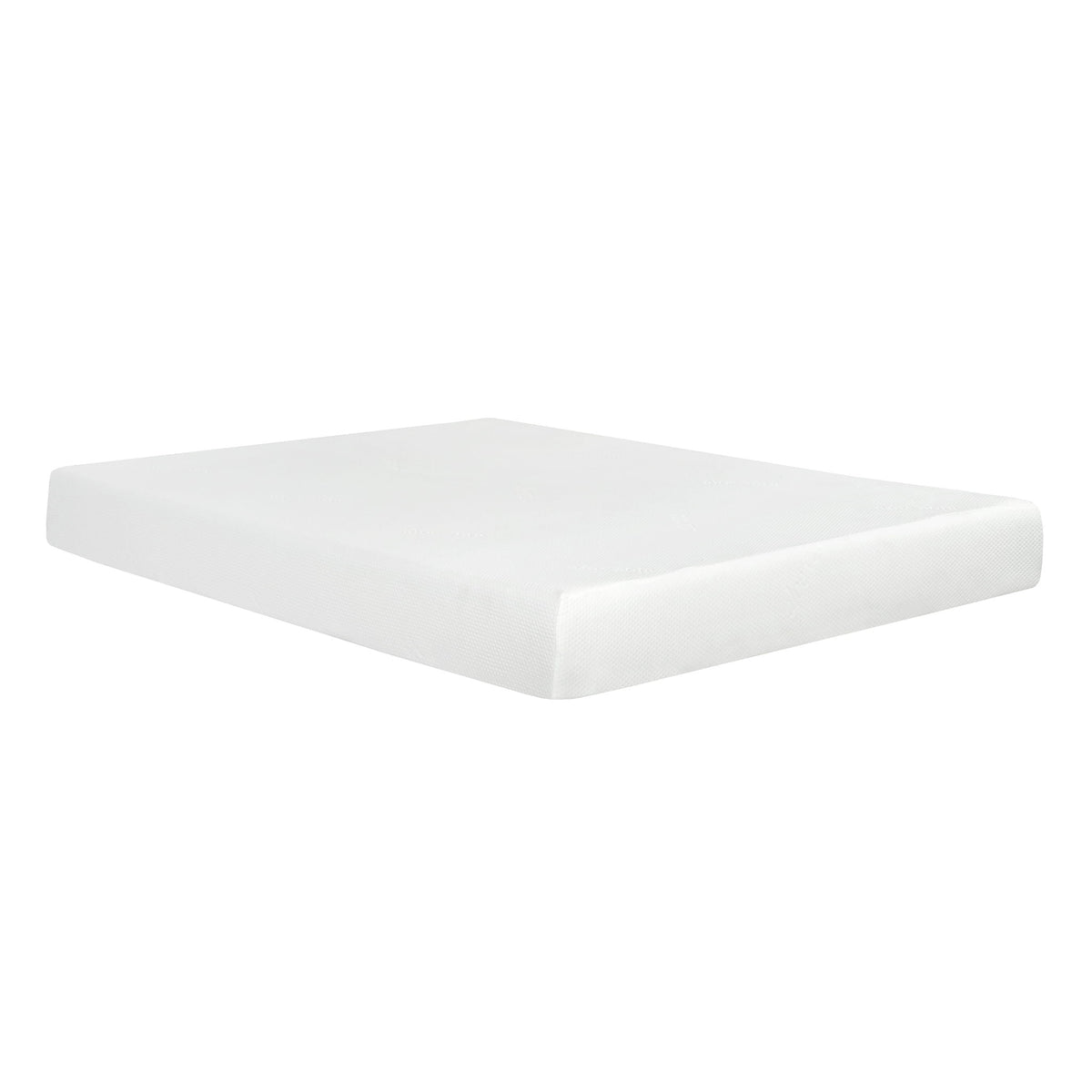 8" Plush Gel Memory Foam Mattress with Aloe Vera Cover - White